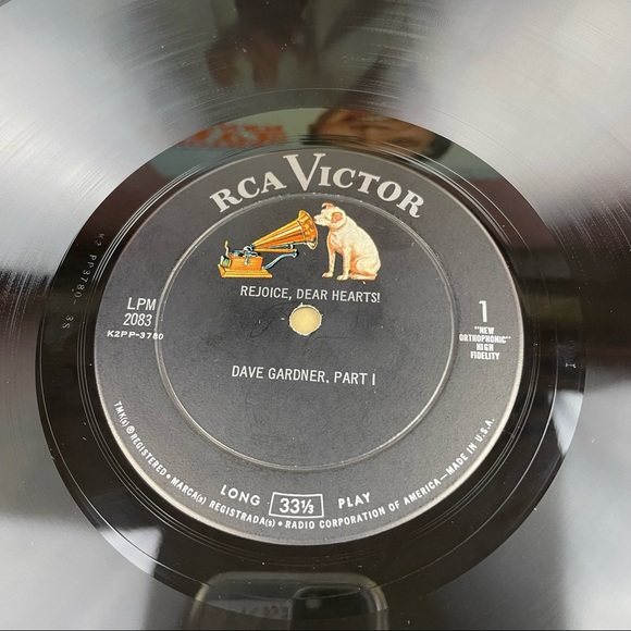 Vintage Brother Dave Gardner Rejoice Dear Hearts Vinyl Record Music - Picture 3 of 6
